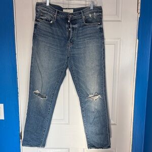 MOTHER SUPERIOR the Trickster Ankle Jeans